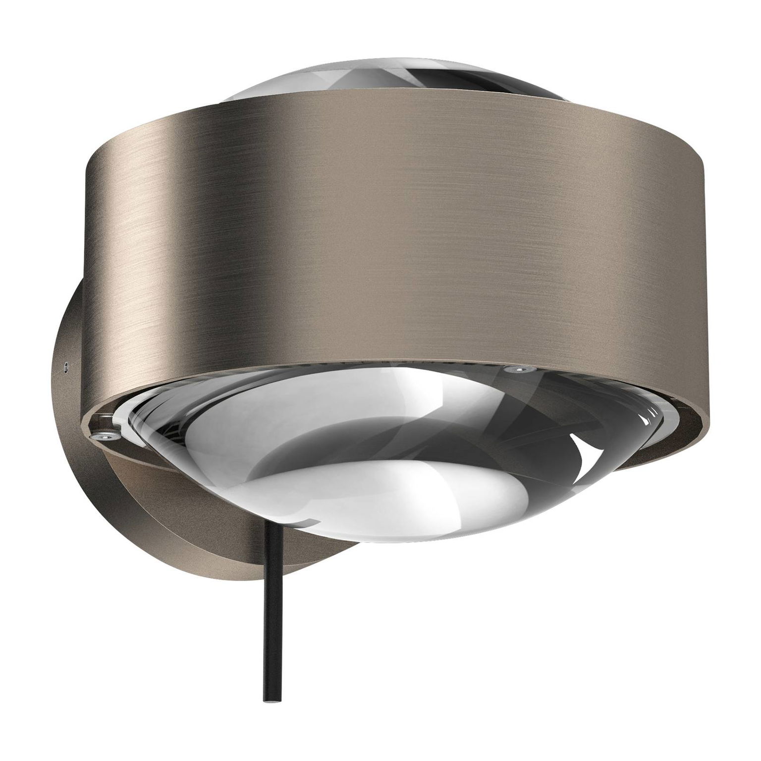 Puk Maxx Wall+ LED, číre šošovky, matný nikel – obrázok 4