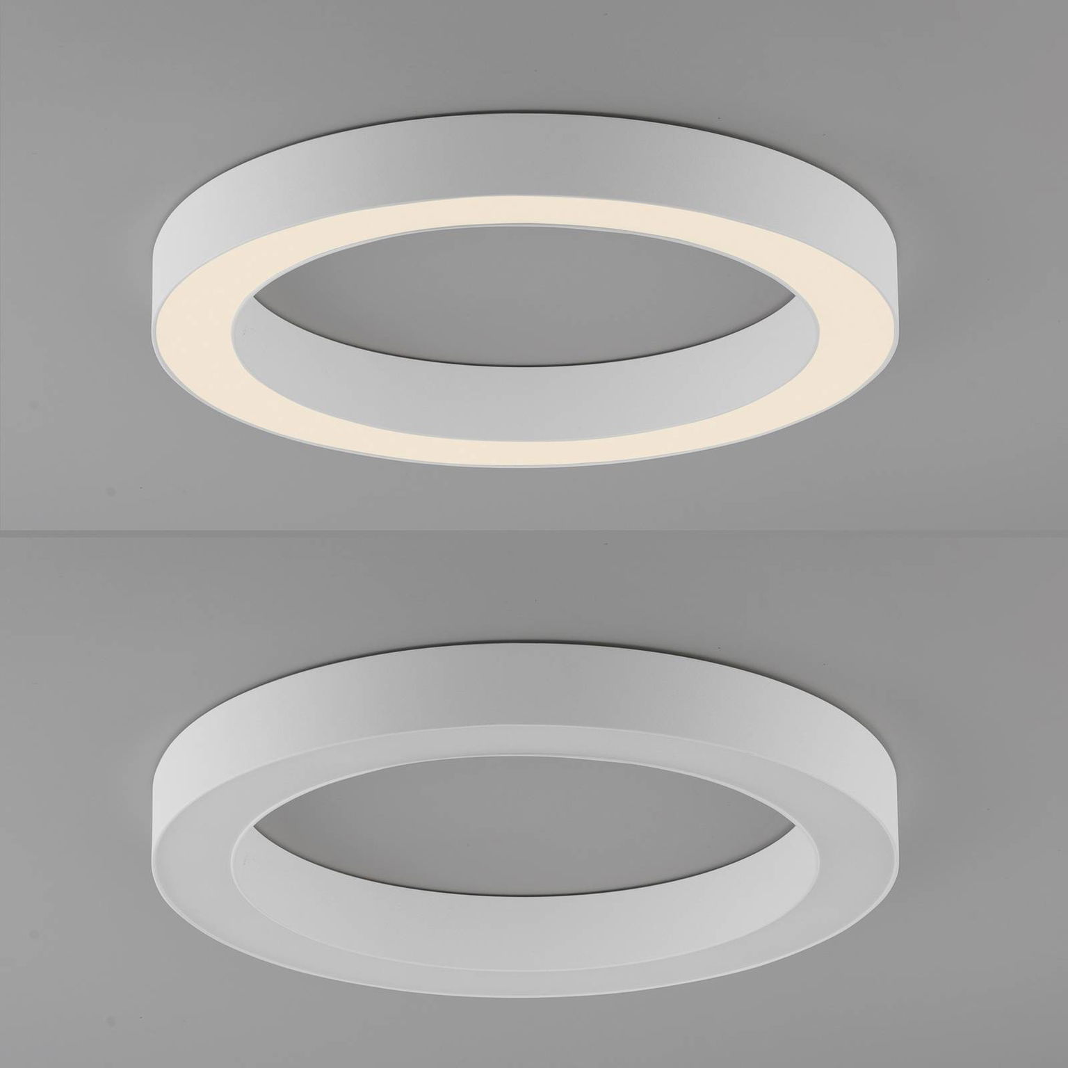 Stropné LED svetlo PURE Lines, Ø 35 cm, biele, CCT – obrázok 5