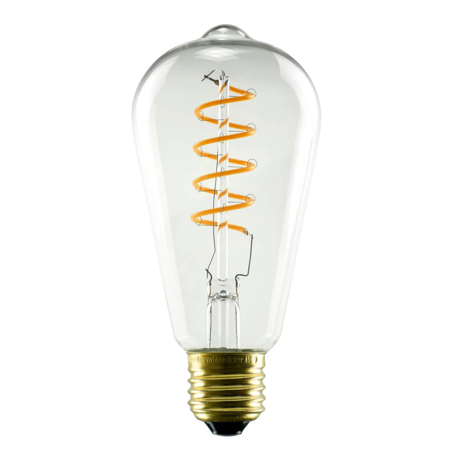 SEGULA LED E27 3,2W 922 rustikálna číra stmiev.