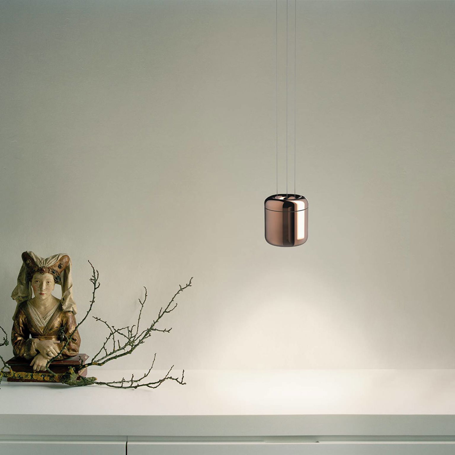 serien.lighting Cavity Suspension L, bronz – obrázok 5