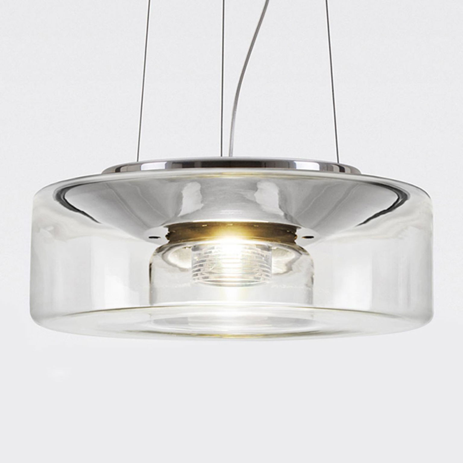 serien.lighting Curling M závesný 927 Triac číry