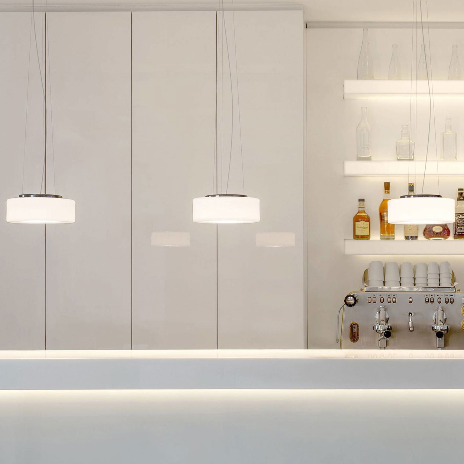 serien.lighting Curling S Pendant 927 Triac opal – obrázok 2