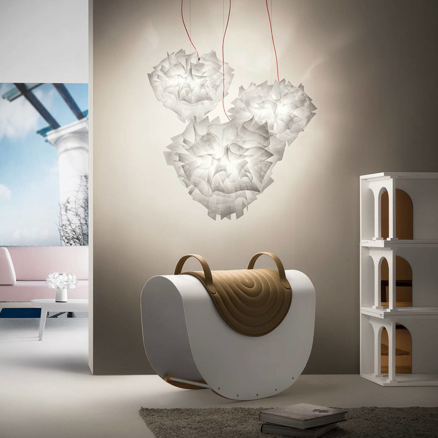 Slamp Veli Couture Medium závesná lampa Ø 42cm – obrázok 6