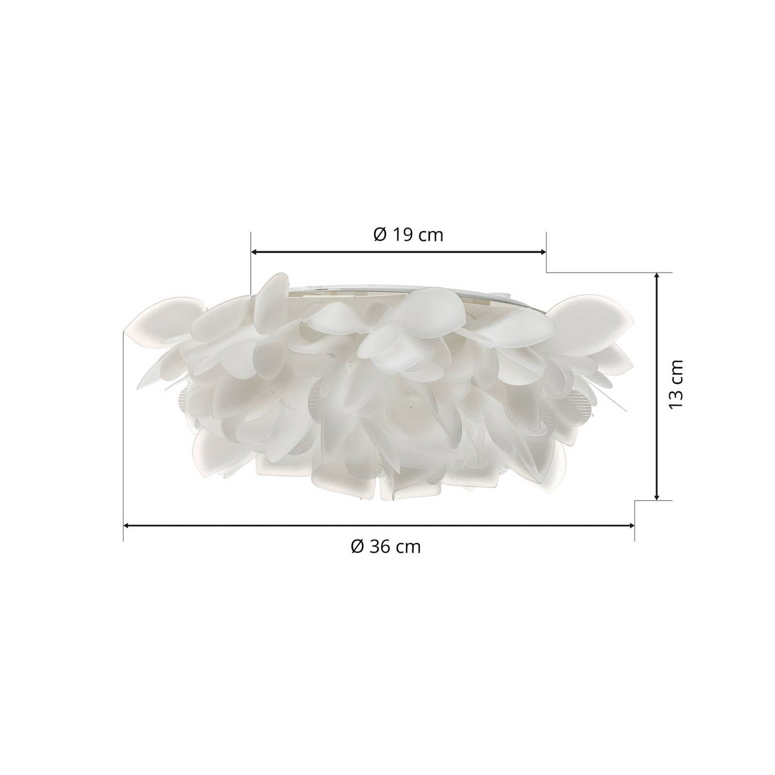 Slamp Veli Foliage Mini nástenné svetlo, Ø 36 cm – obrázok 6