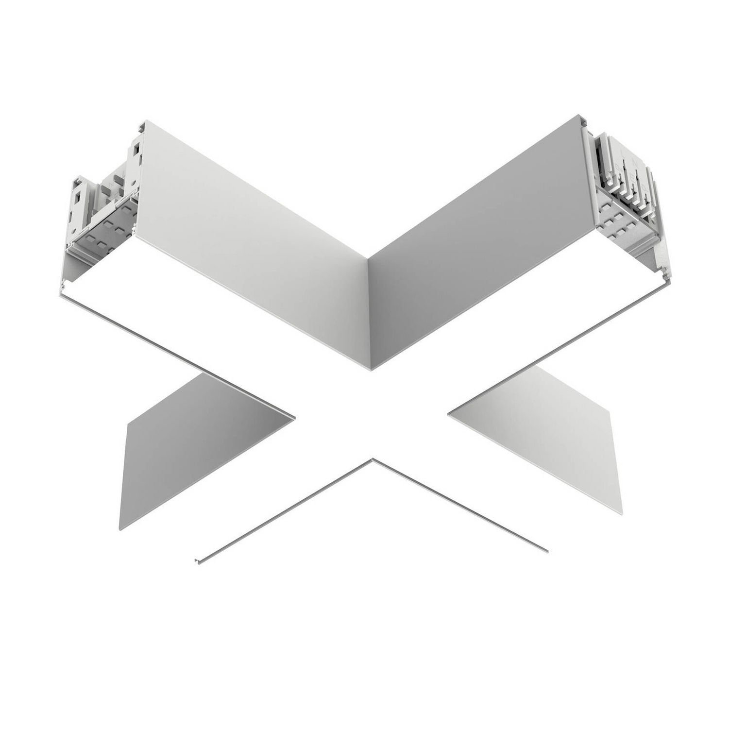 SLC LED rohový modul Click X, biely, DALI, Ra90, IP20
