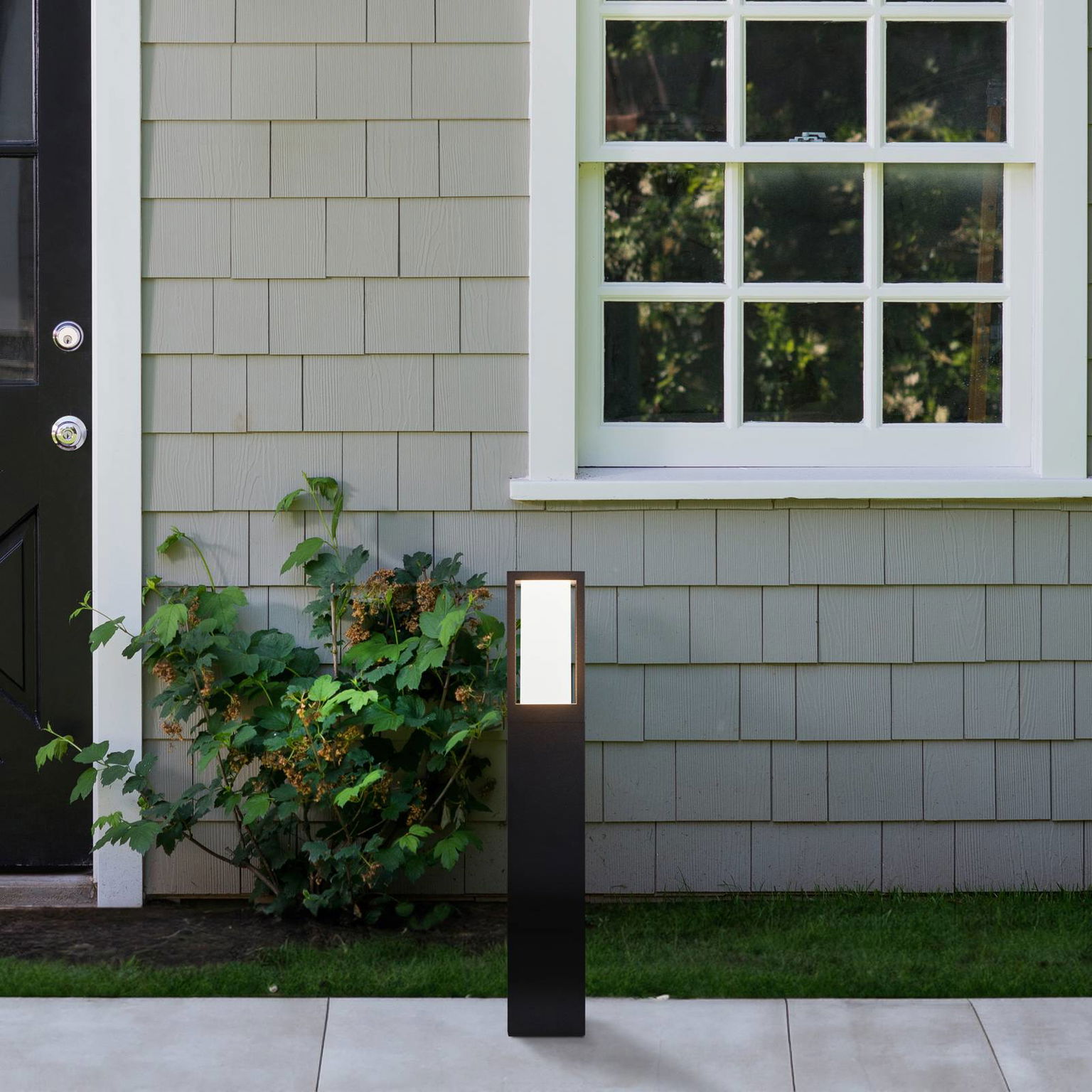 Stojaca lampa Avenue, čierna, výška 45 cm, kov – obrázok 2