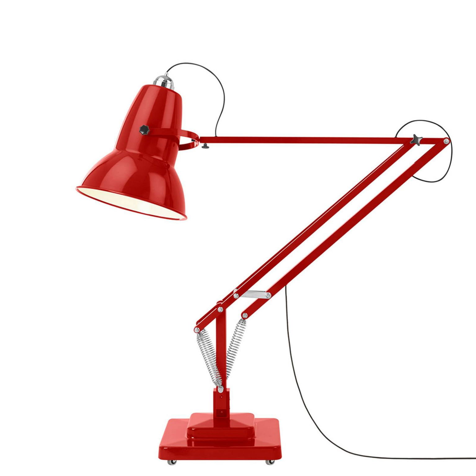 Stojacia lampa Anglepoise Original 1227 Giant, červené – obrázok 3