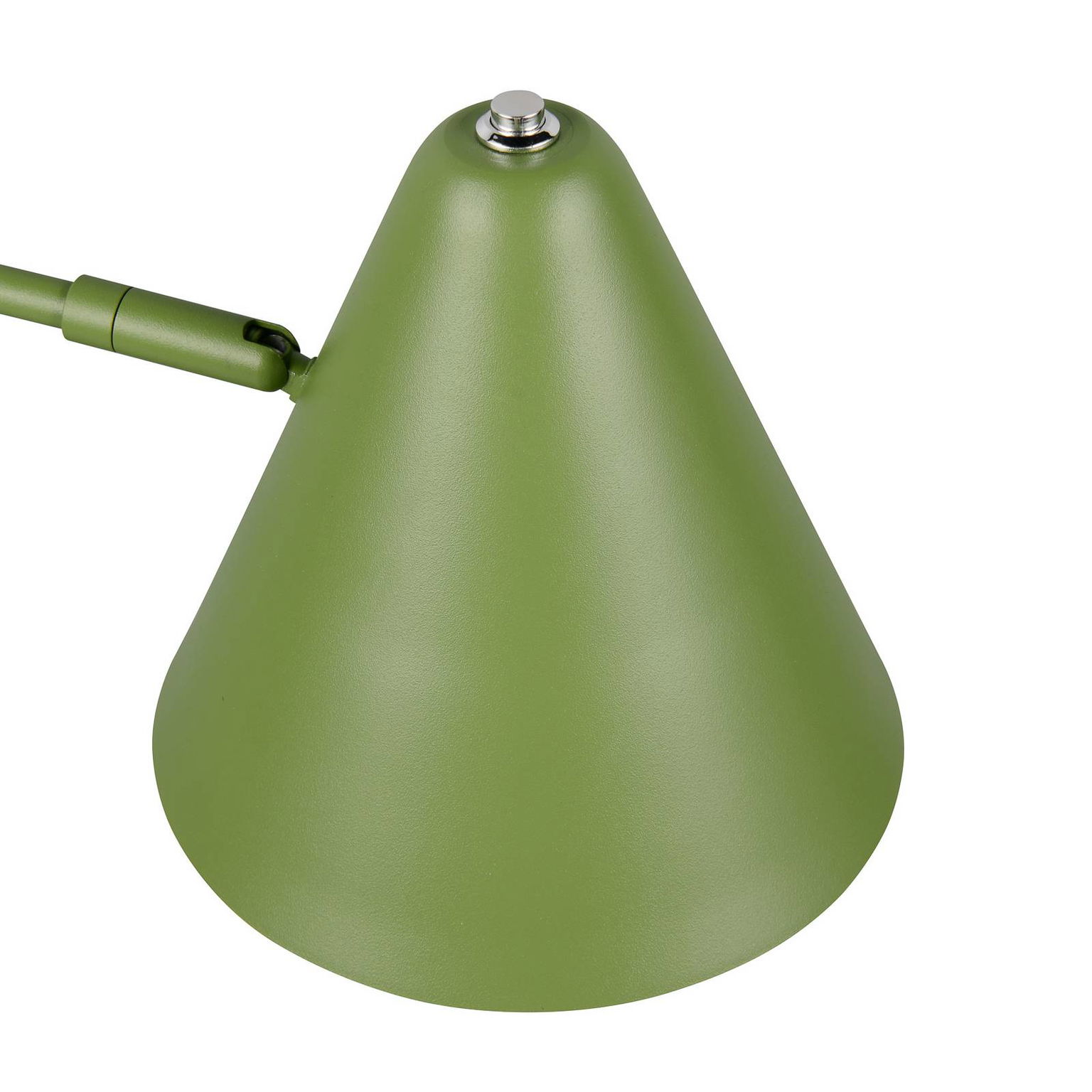 Stojacia lampa Cosima, zelená, výška 126 cm, kov – obrázok 3