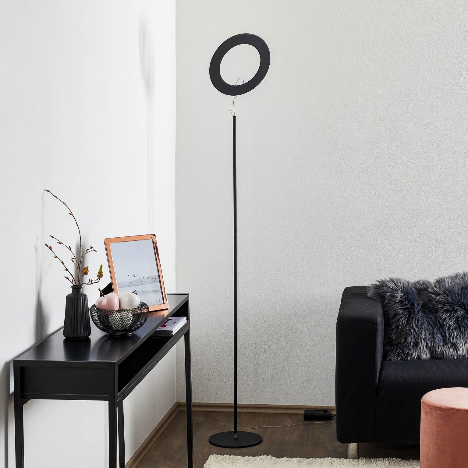 Stojacia lampa ICONE Vera LED 930 čierna – obrázok 2