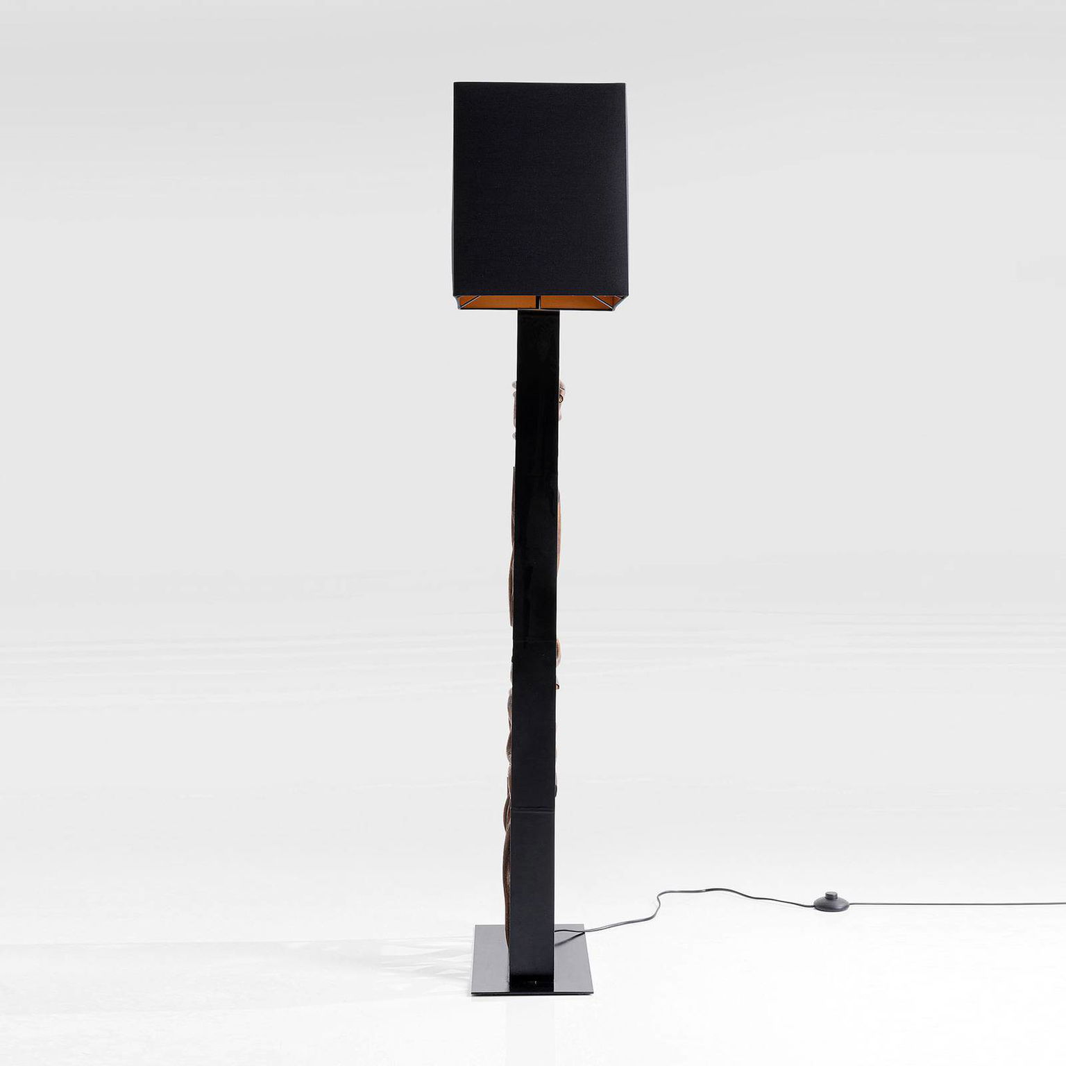 Stojacia lampa KARE Nature Wave s drevom – obrázok 4