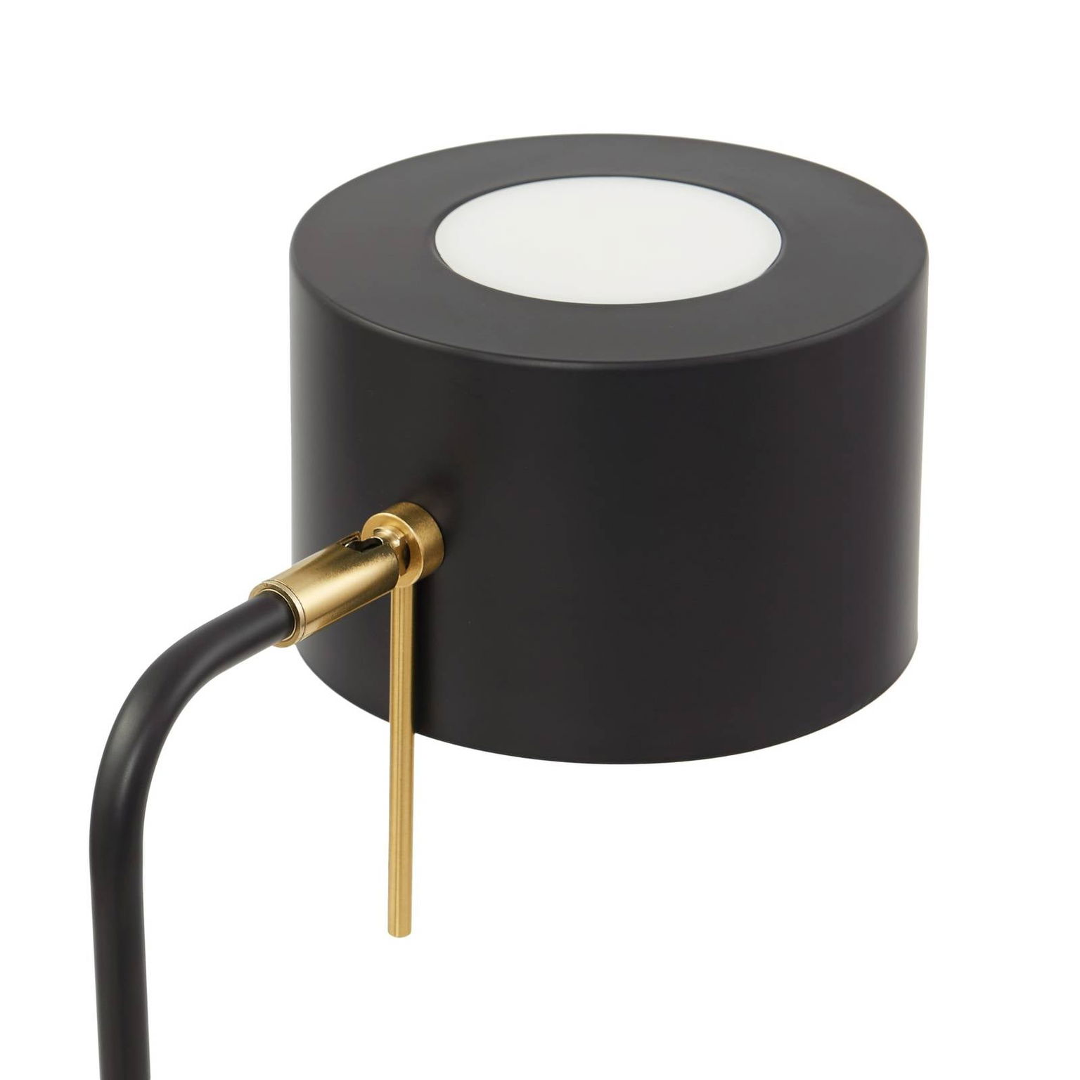 Stojacia lampa Lindby Kaida, čierna, kov – obrázok 5