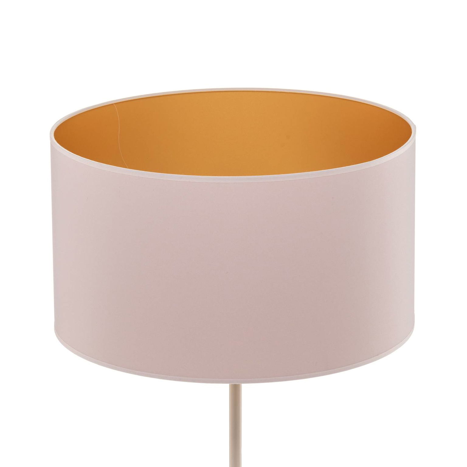 Stojacia lampa Roller, biela/zlatá, výška 145 cm – obrázok 4