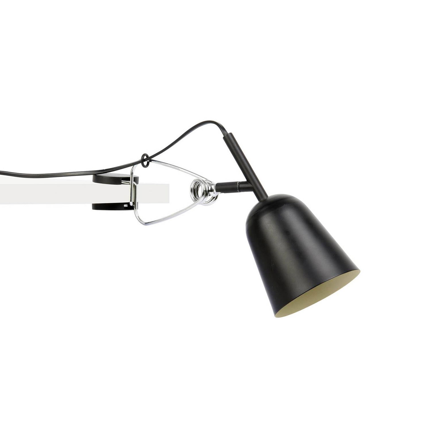 Stolná lampa Studio, čierna/krémová – obrázok 2