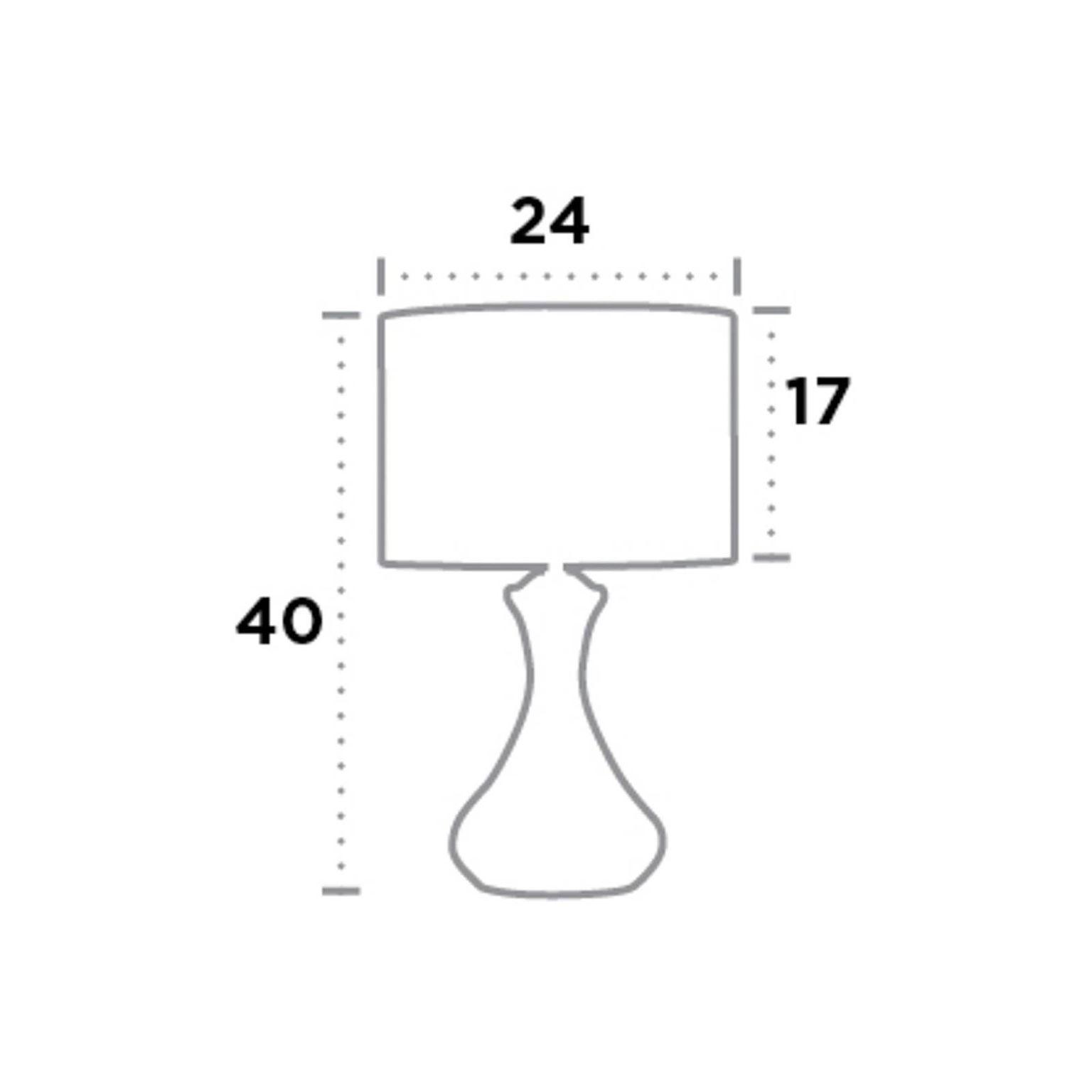 Stolová lampa Touch 2750, strieborná, satinovaná – obrázok 5