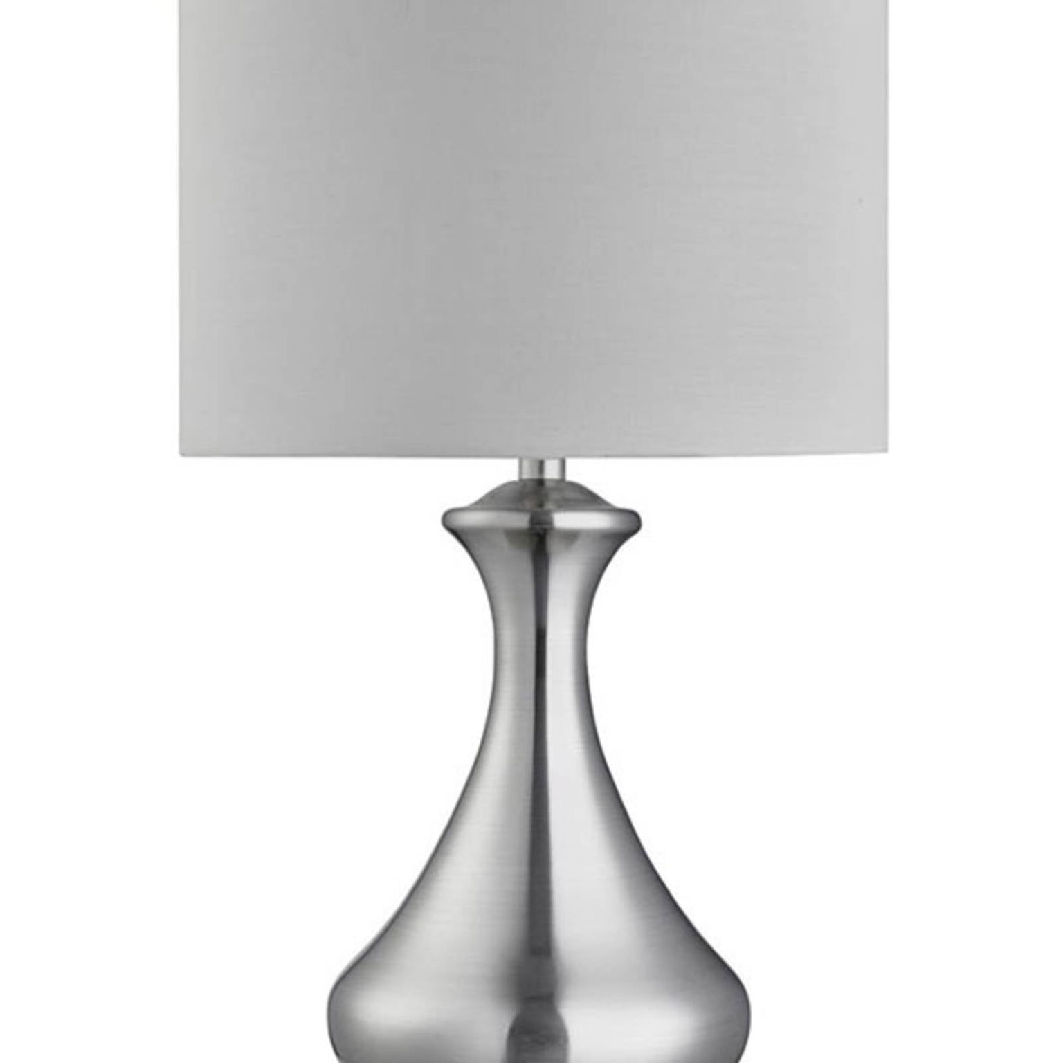 Stolová lampa Touch 2750, strieborná, satinovaná – obrázok 2