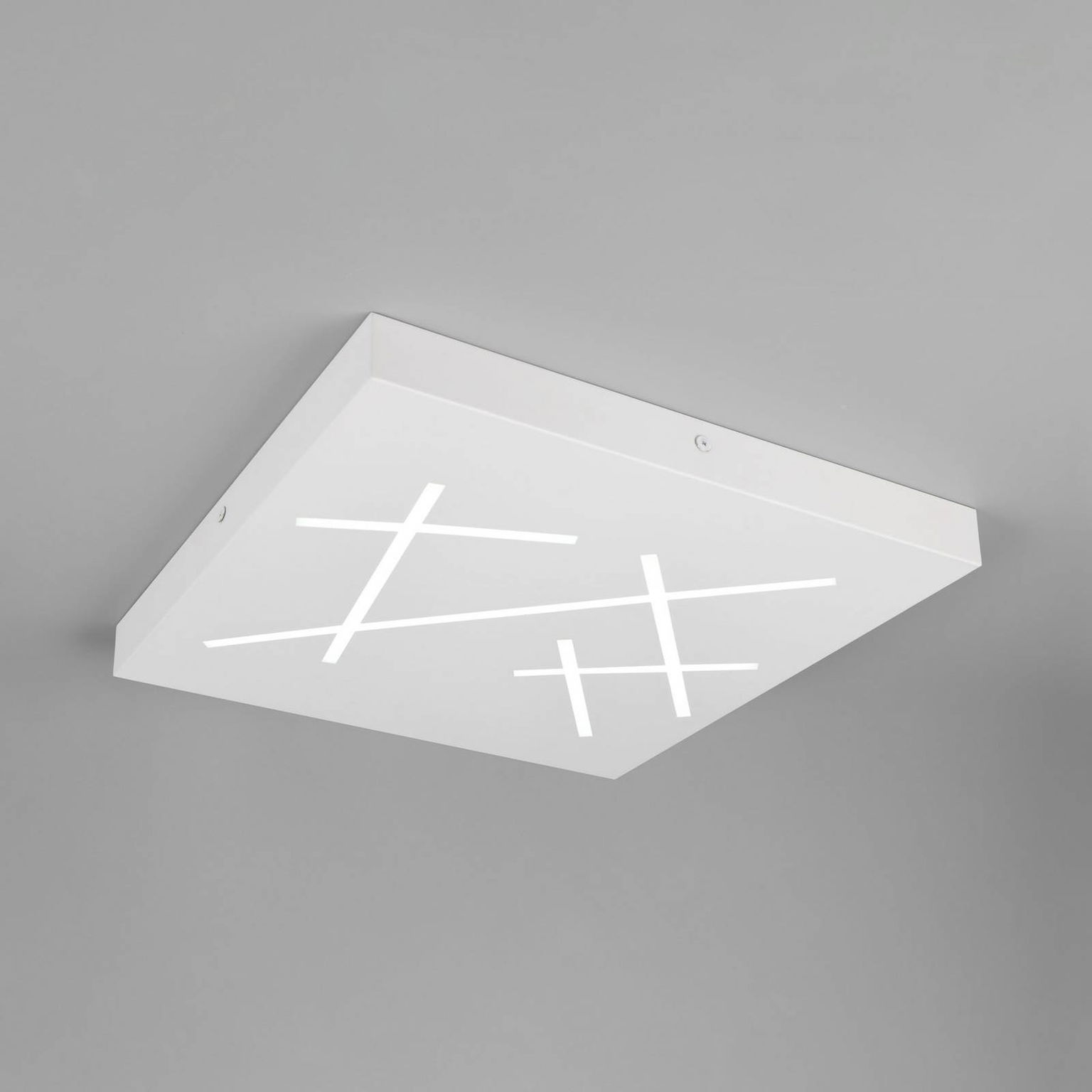 stropné LED svetlo Snip, biele matné, dĺžka 50 cm, kov, CCT – obrázok 2
