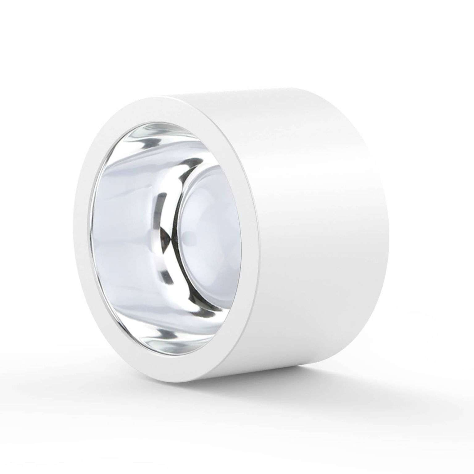 Stropné LED svietidlo ALG54, Ø 12,9 cm biela