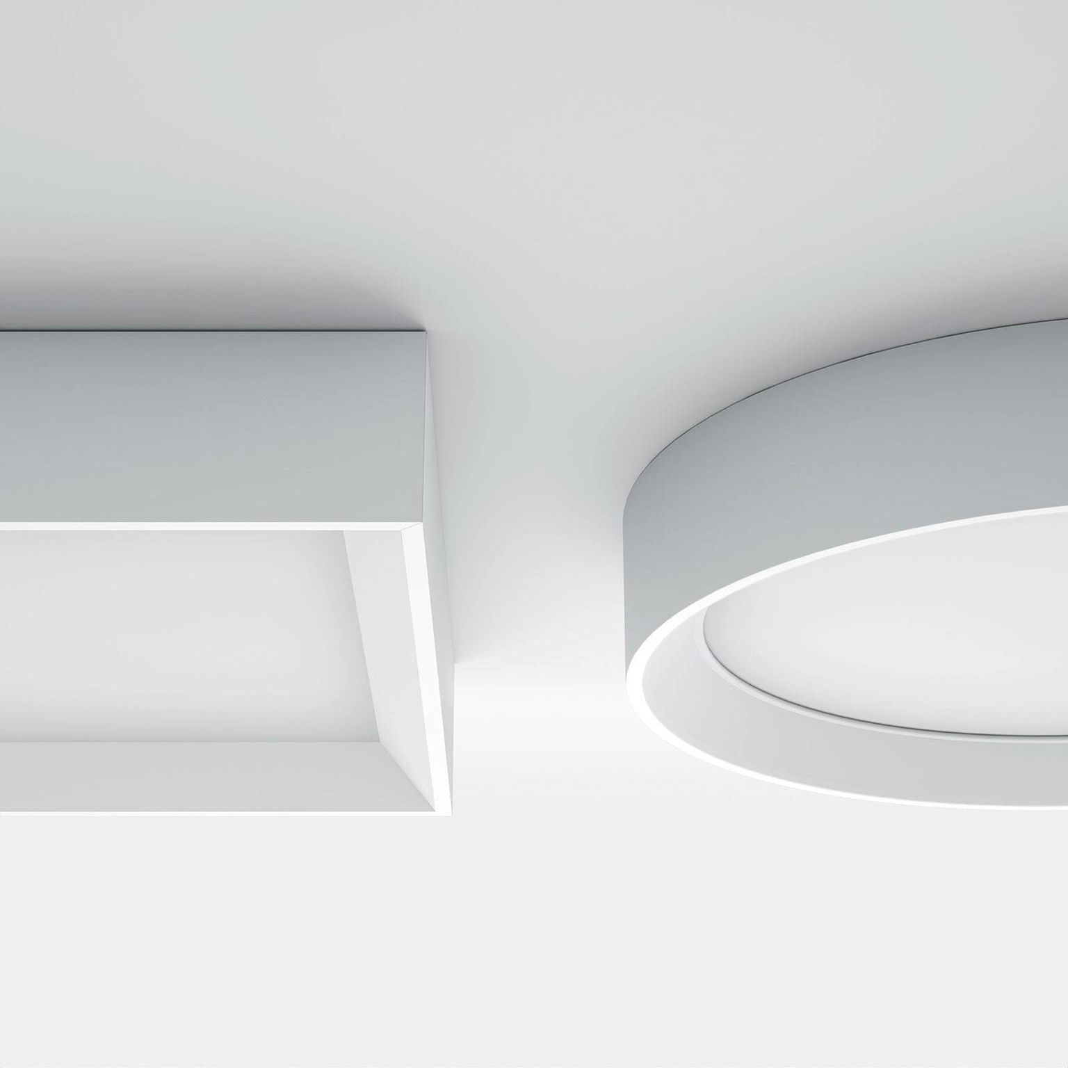 Stropné LED svietidlo Tara Q, hranaté 40 x 40 cm – obrázok 2