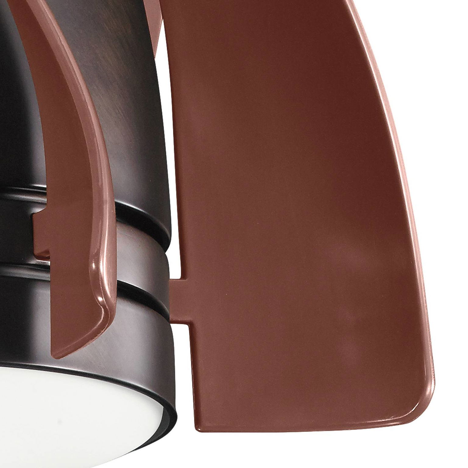 Stropný LED ventilátor Terna bronz olej./brúsený – obrázok 3