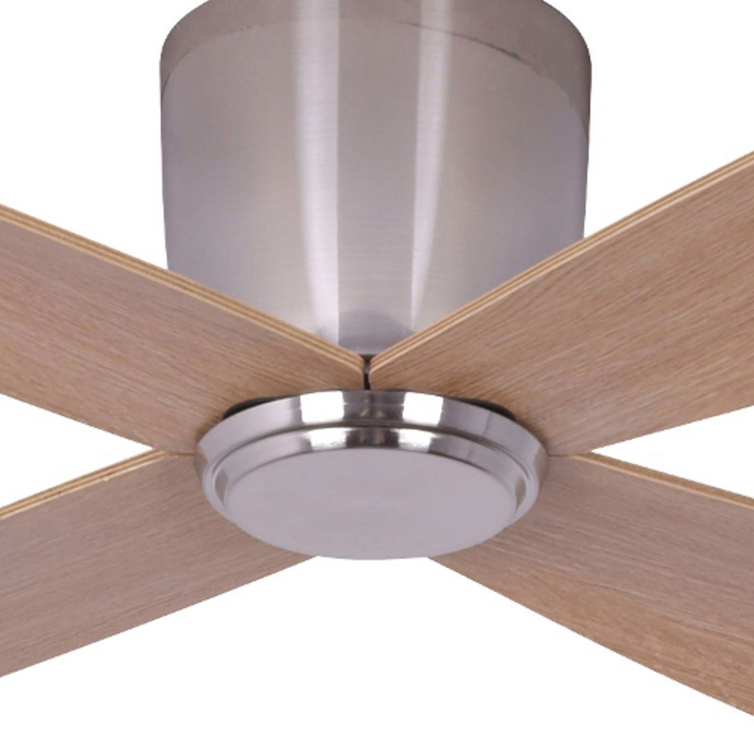 Stropný ventilátor Beacon Fraser chróm/drevo DC tichý Ø 132 cm – obrázok 2
