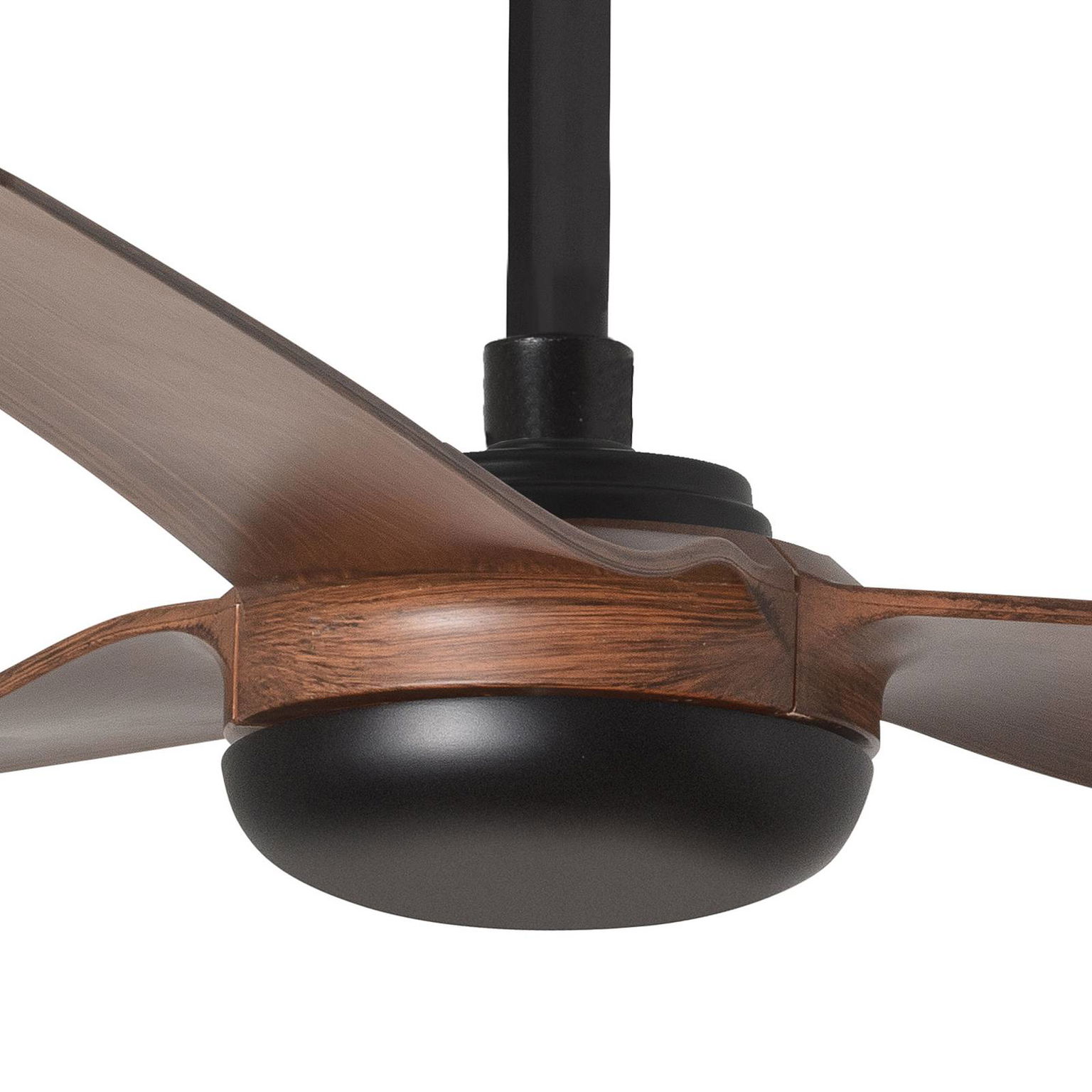 Stropný ventilátor Punt M, DC, čierna/drevo tmavá – obrázok 2