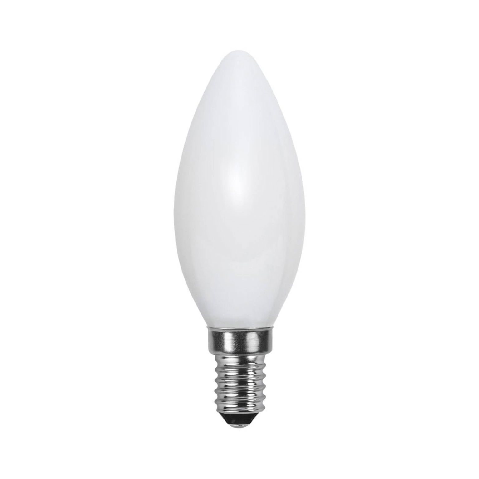Sviečková LED žiarovka E14 2 700 K opál Ra90 3 W – obrázok 2