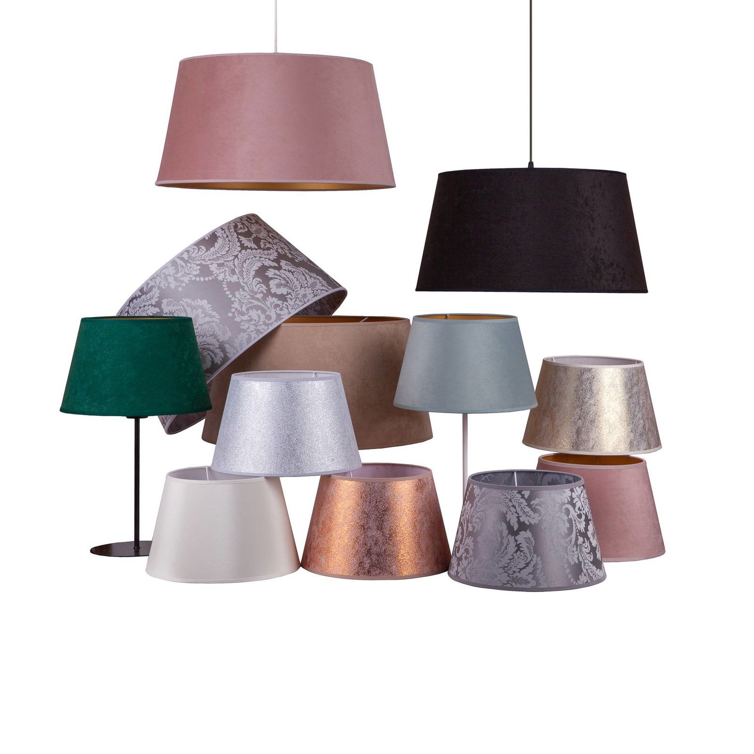 Tienidlo na lampu Cone výška 25,5 cm, ecru – obrázok 2