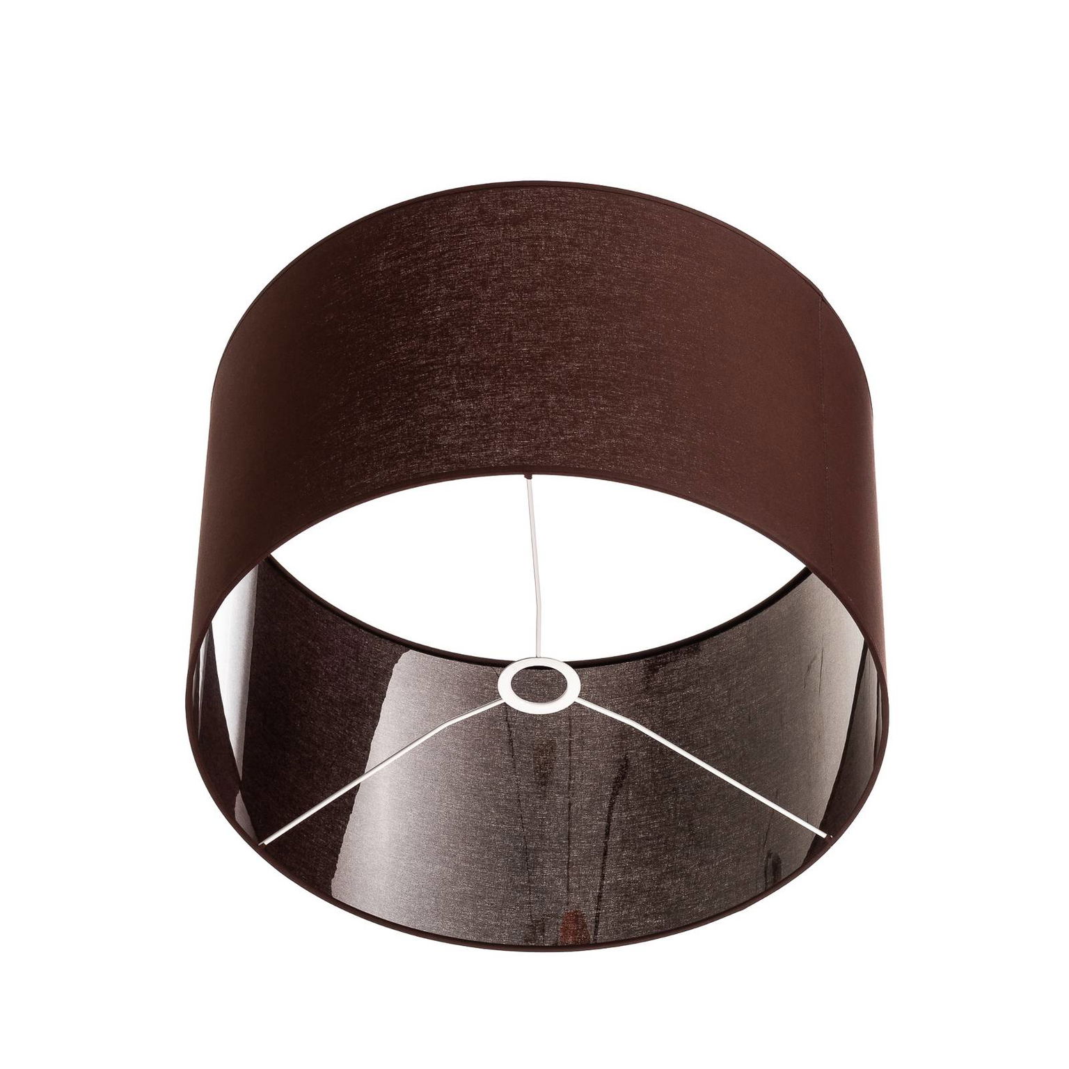 Tienidlo na lampu Roller, hnedé, Ø 50 cm, výška 30 cm – obrázok 3