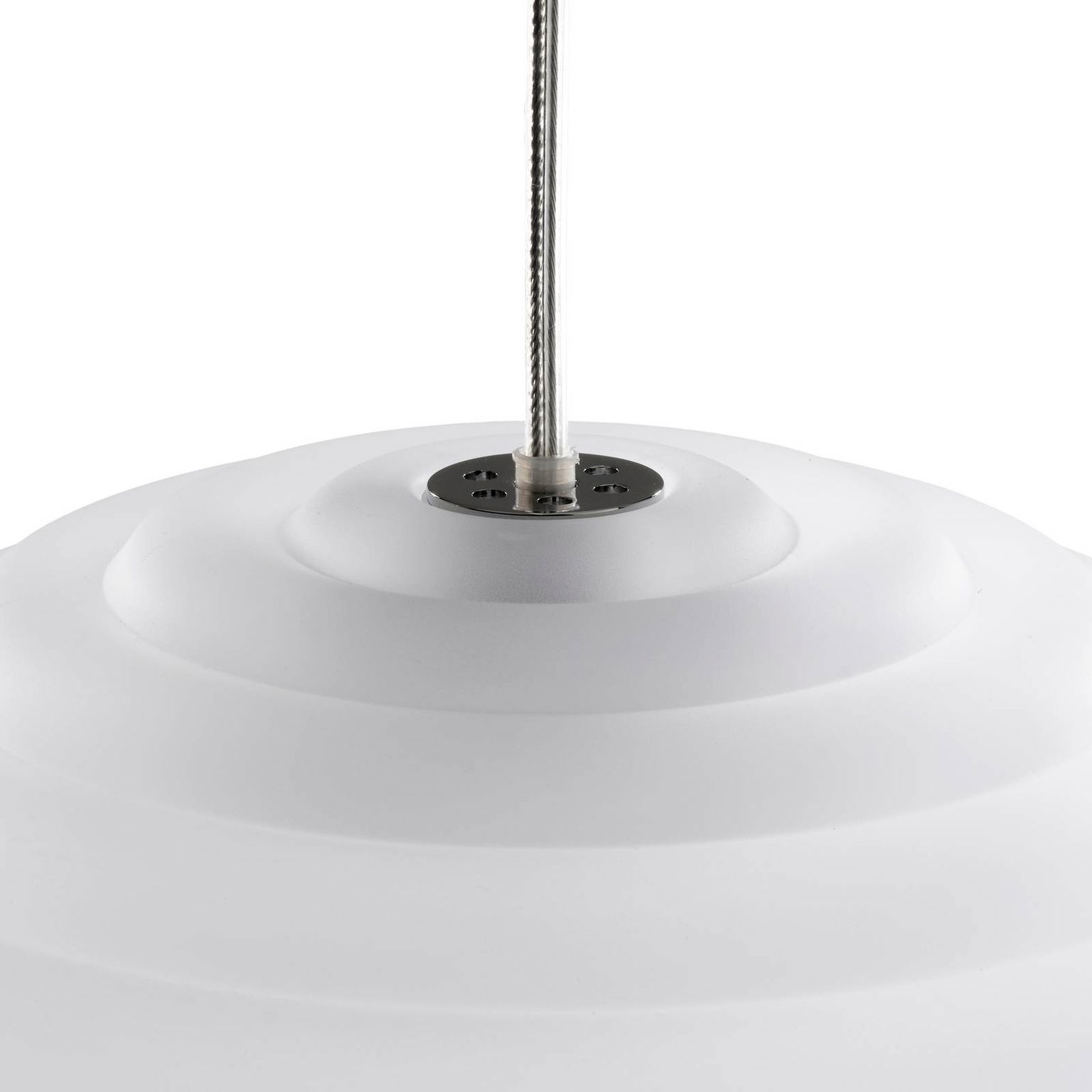 Tom Dixon LED závesné svietidlo Press Sphere, matné, Ø 30 cm – obrázok 4