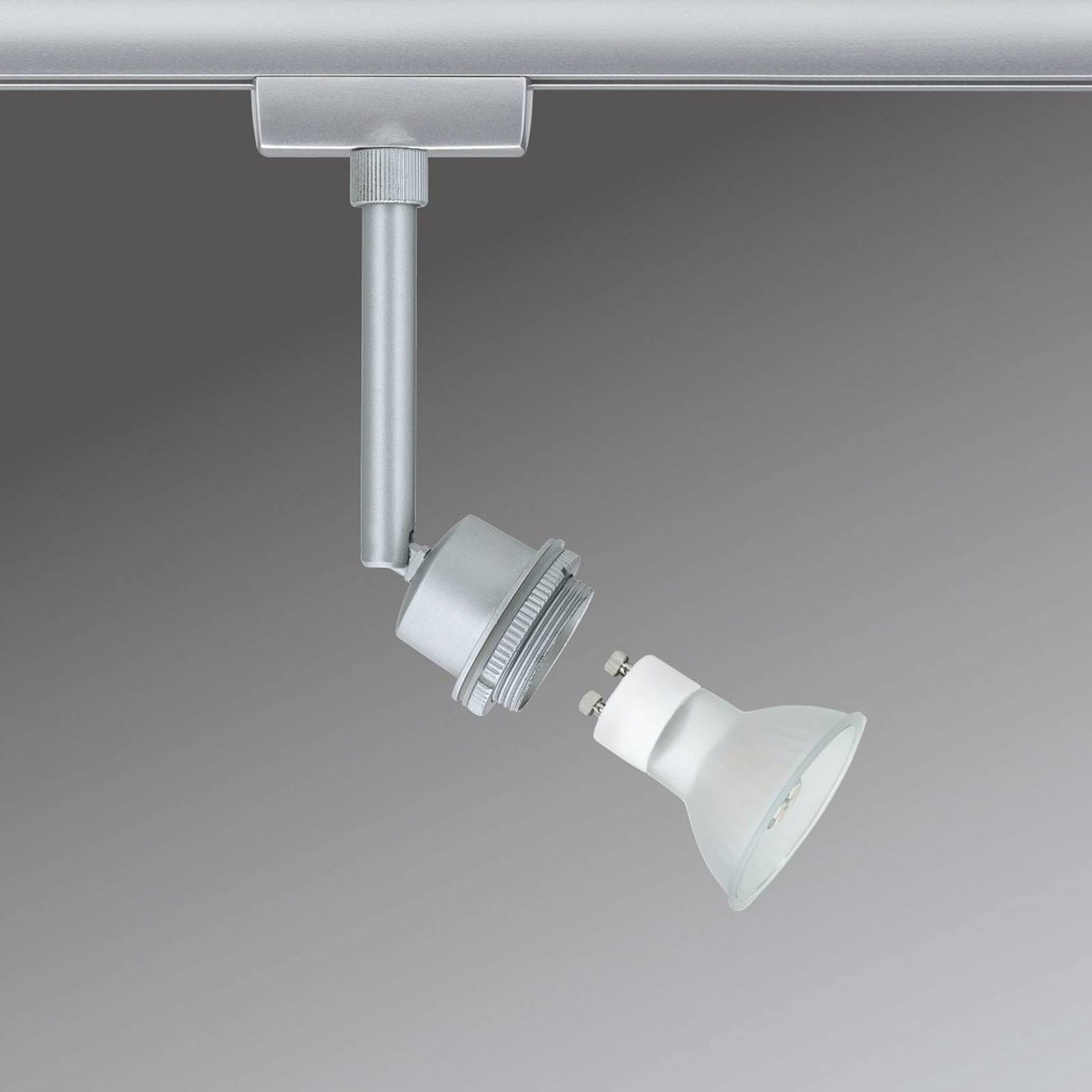 URail LED spot 3,5 W GZ10 chróm matný – obrázok 5