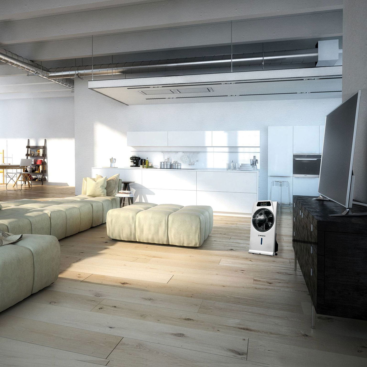 Westinghouse Cascata ventilátor so zvlhčovačom – obrázok 2