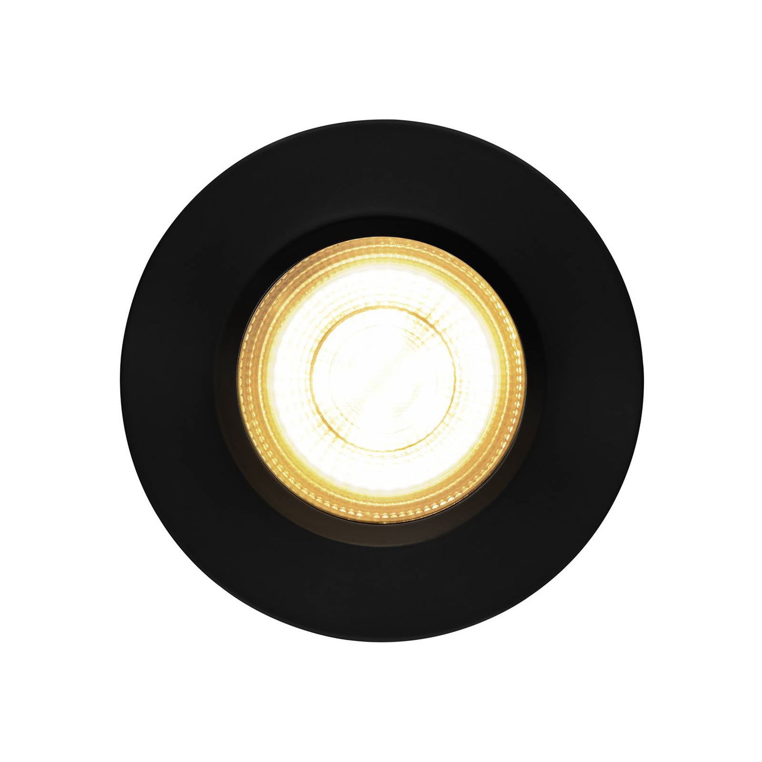 Zapustené LED svietidlá Dorado Smart, čierna