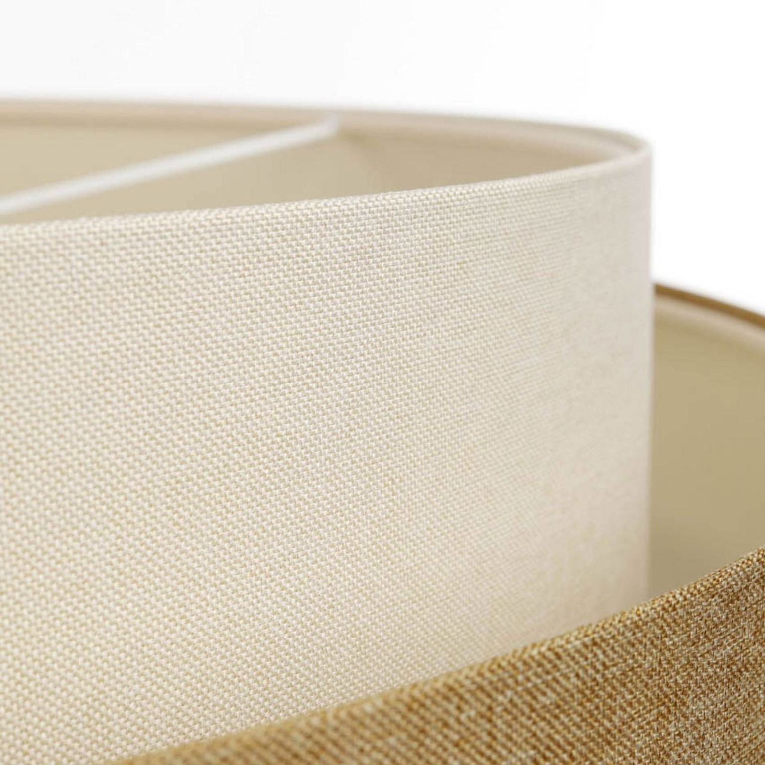 Závesné svetlo Boho Elegant, béžová/krémová, Ø 60 cm, textil – obrázok 3
