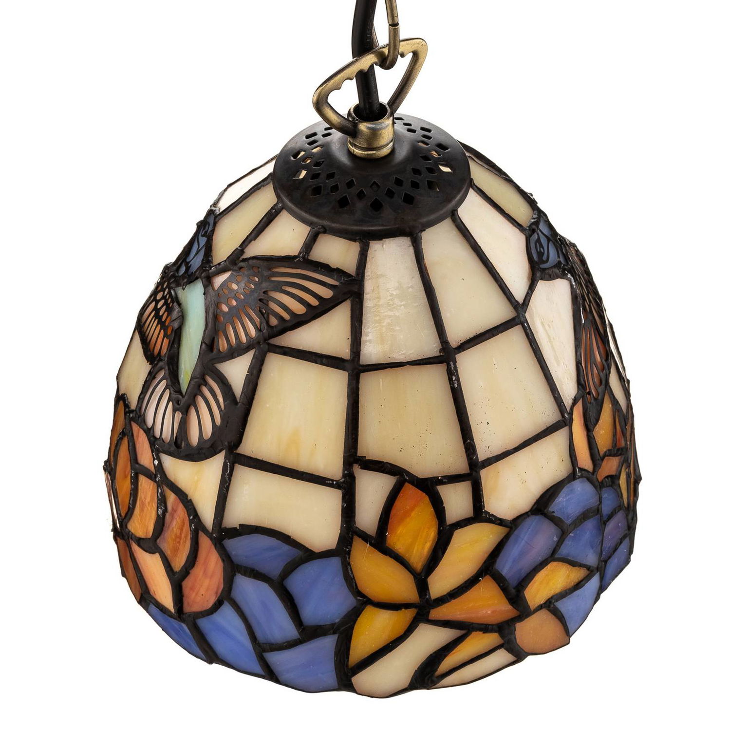 Závesné svetlo v tiffany štýle COLIBRI – obrázok 6