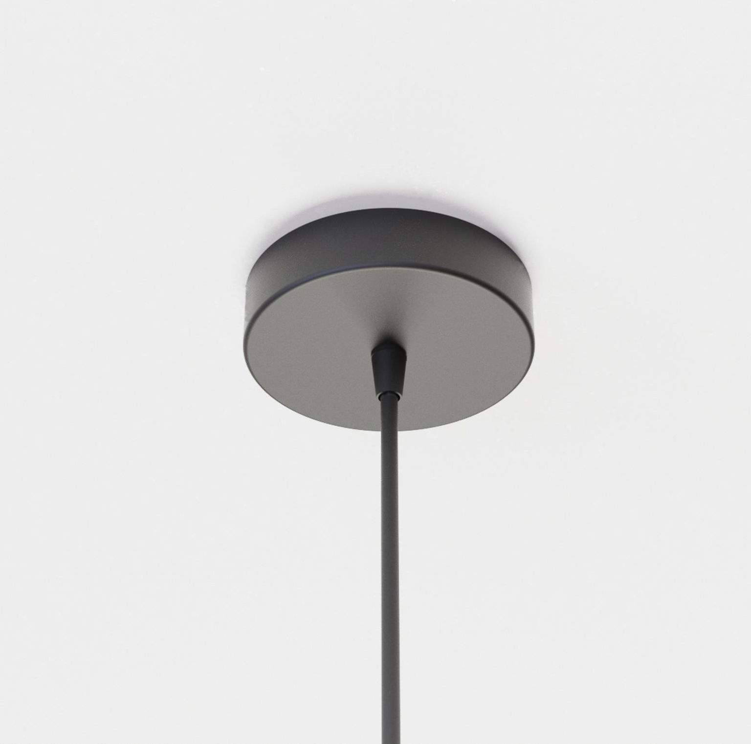 Závesné svietidlo Karman Alibaglass Medium, poniklované, Ø 18 cm – obrázok 3
