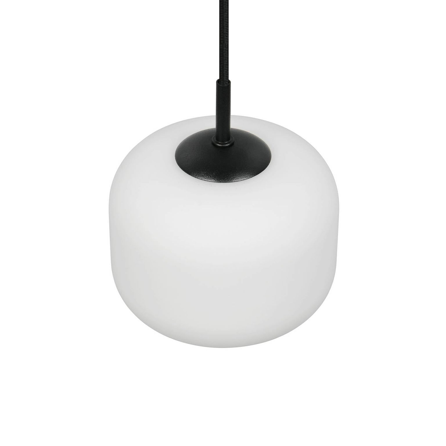 Závesné svietidlo Signe, Ø 15 cm, biele, sklo, E14 – obrázok 3