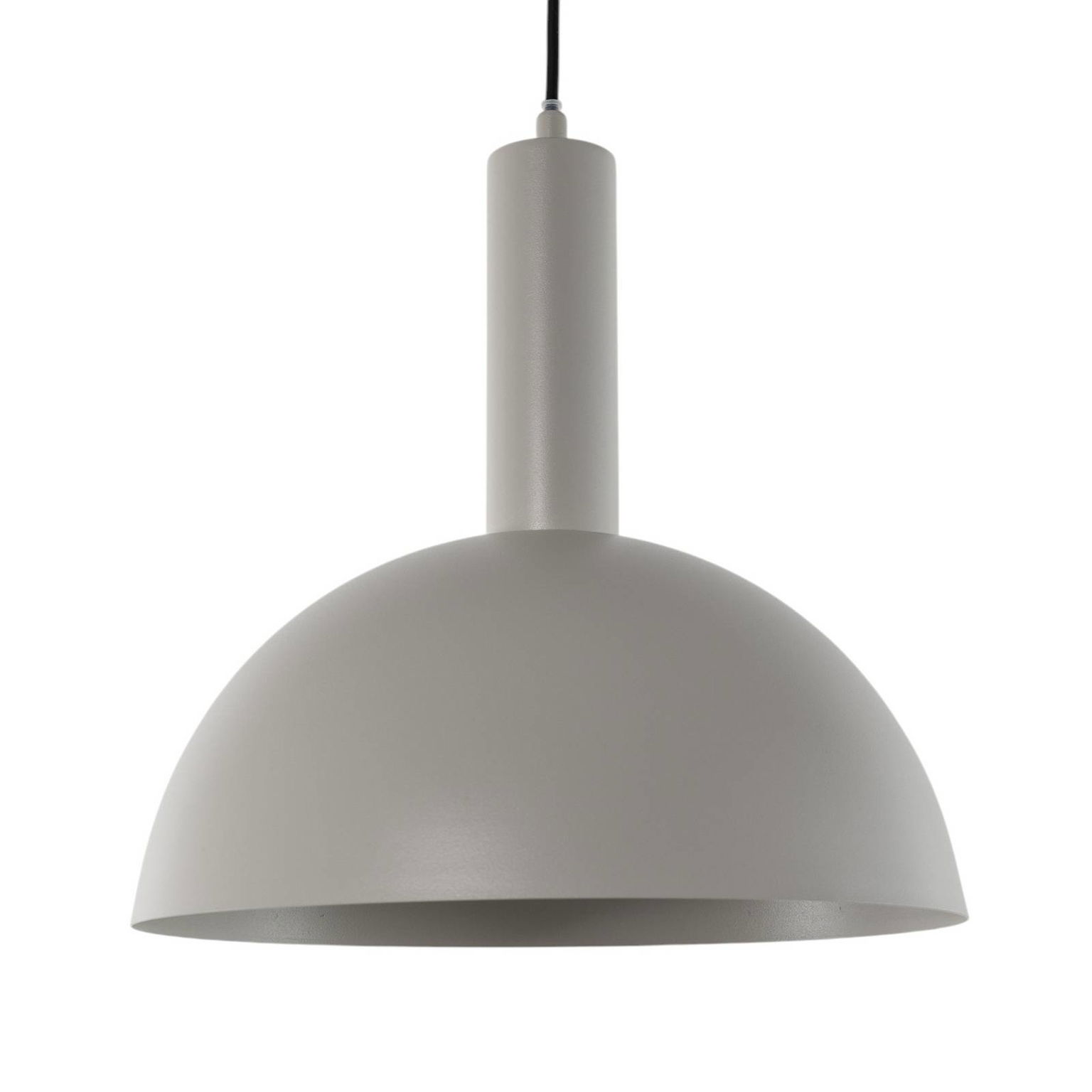 Závesné svietidlo Vitrum cupola M, taupe, kov, Ø 30 cm, E27 – obrázok 4