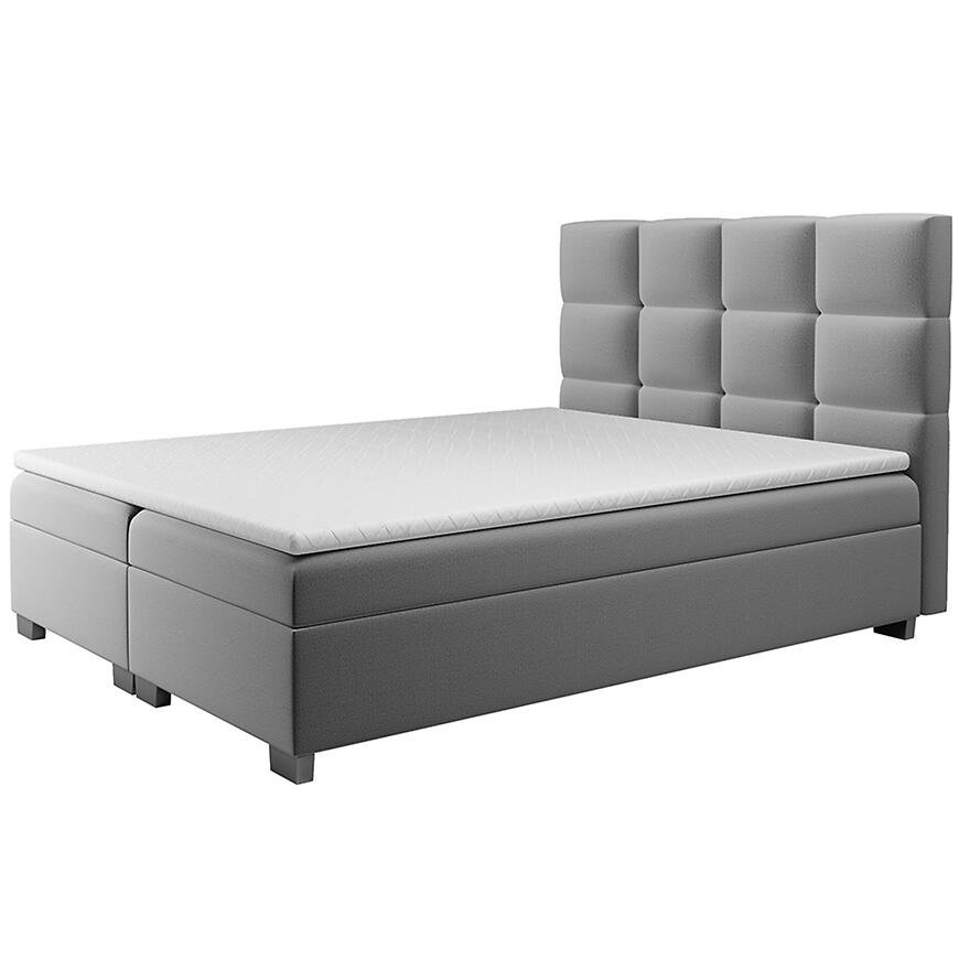 Posteľ Kanada s topperom 140x200 Alfa 13