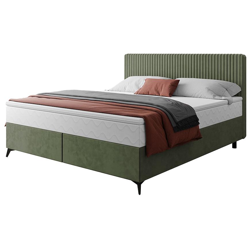 Posteľ Wave s topperom 140x200 Manila 34/Tilia 37