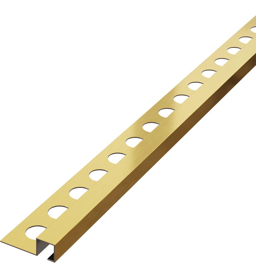 Rohový profil QS 12,5 mm x 270 cm zlatý mat