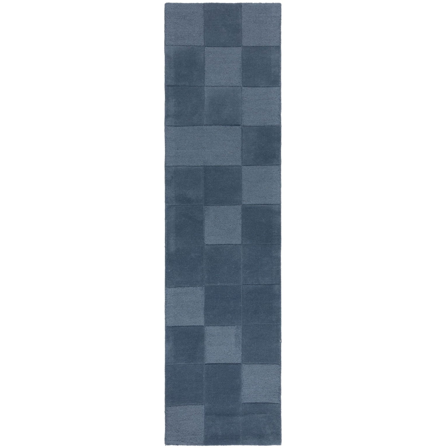 Behúň Moderno Checkerboard Blue, 60x230, modrá, chodba / predsieň, Flair Rugs
