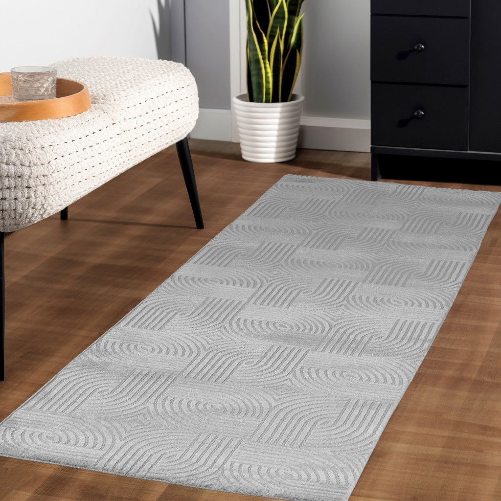 Behúň Sahara 1112 Silver, 80x250, šedá, obývacia izba, Ayyildiz – obrázok 2