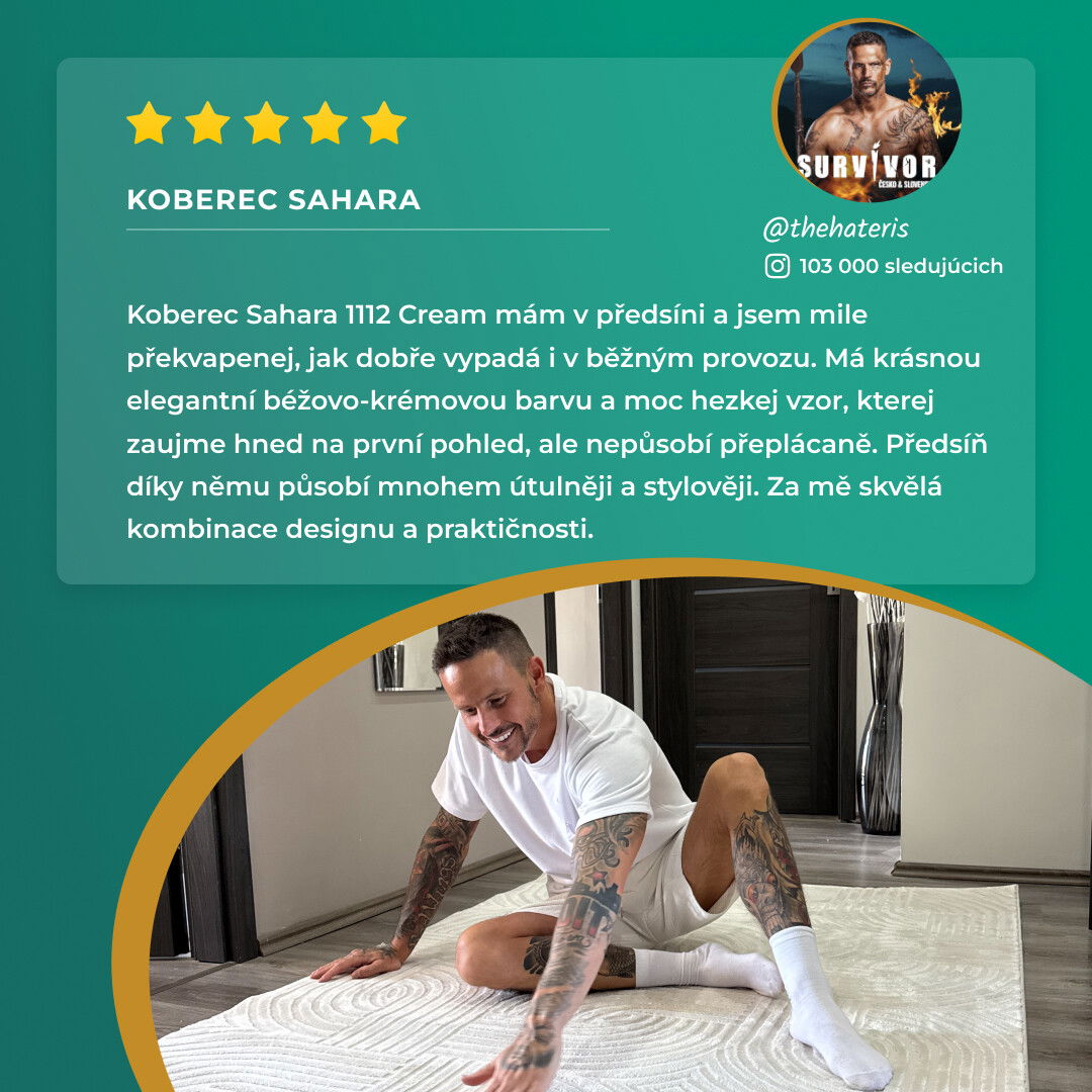Behúň Sahara 1112 Silver, 80x250, šedá, obývacia izba, Ayyildiz – obrázok 3
