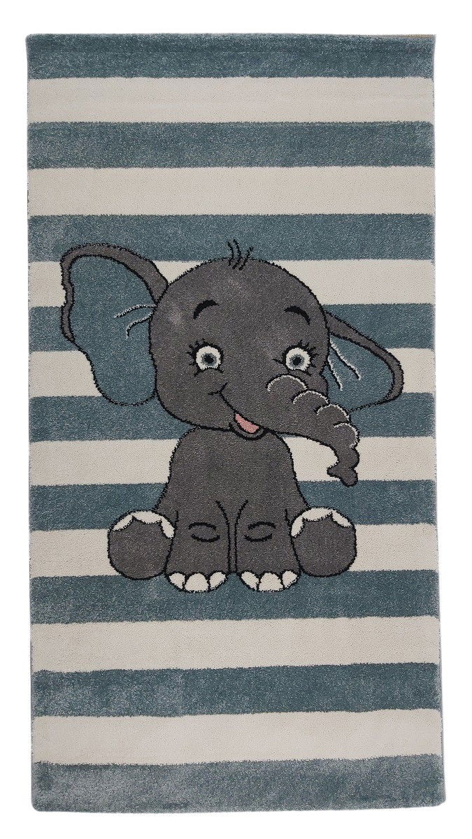 Detský koberec Kiddo A1087 blue, 120x170, modrá, detská izba, Vopi