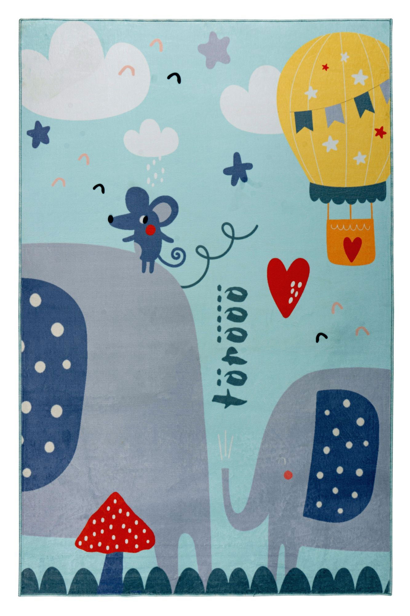 Detský kusový koberec Magic Kids ML 105 Cuel, 160x230, modrá, detská izba, Obsession
