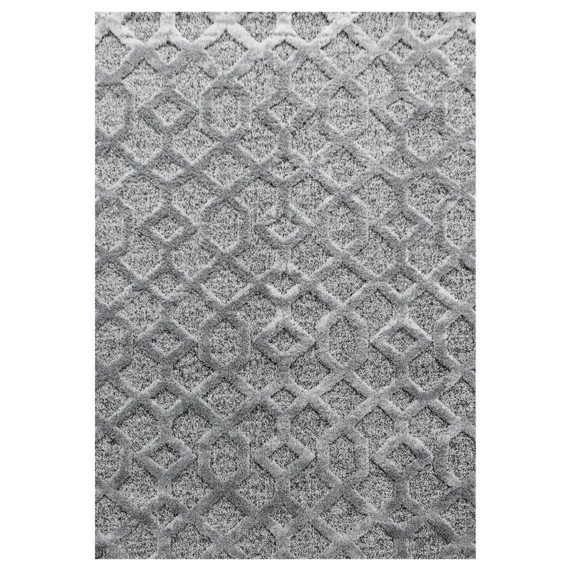 Kusový koberec Pisa 4702 Grey, 280x370, šedá, obývacia izba, Ayyildiz