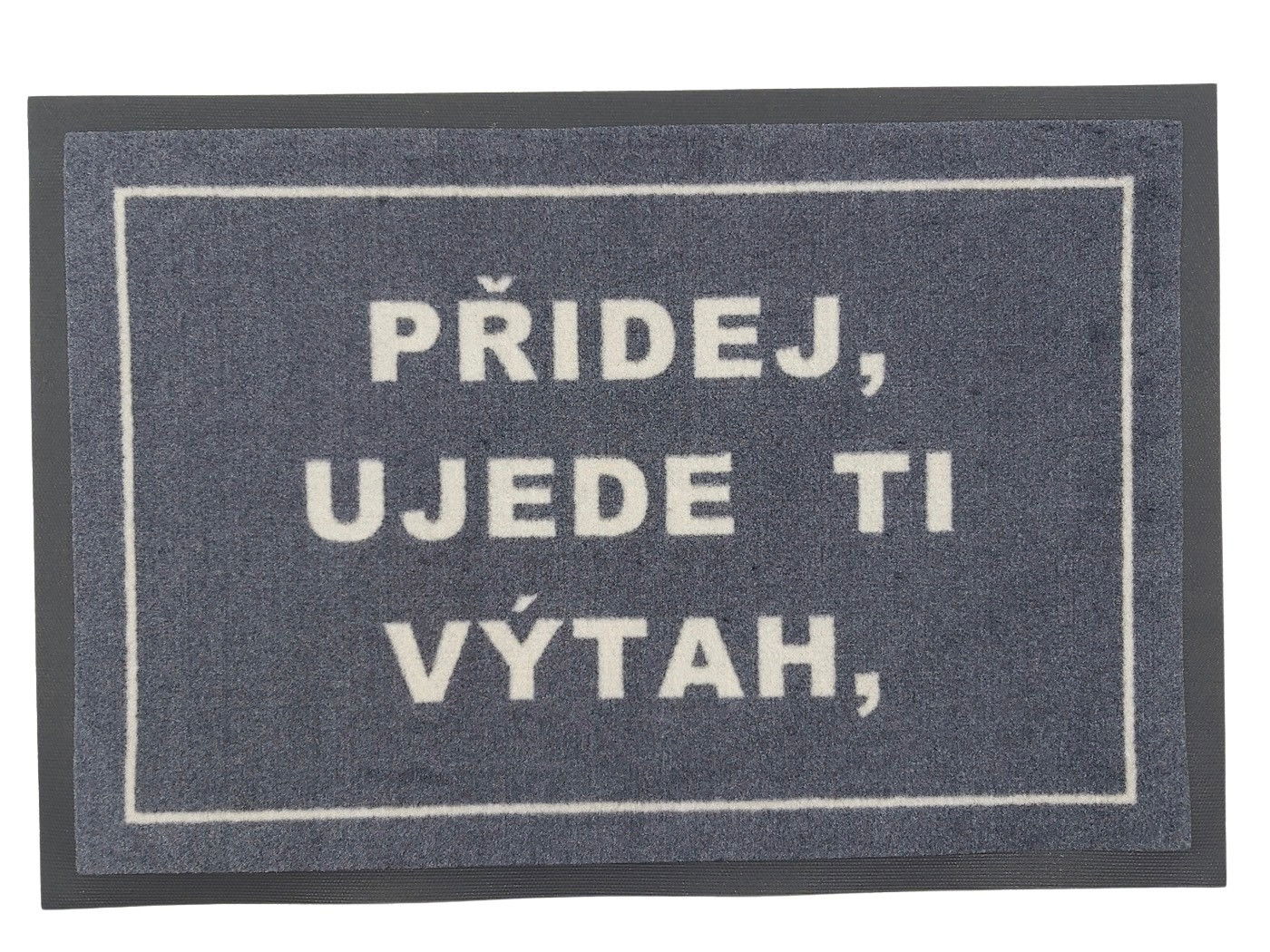 Rohožka Pridaj, ujde ti výťah 40x60 cm - na von aj na doma, 40x60, šedá, GDmats