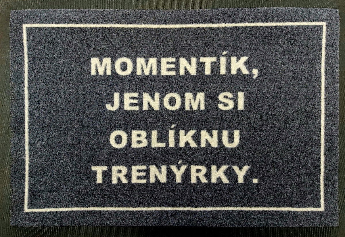 Trenírková rohožka 40x60 cm - na von aj na doma, 40x60, šedá, GDmats
