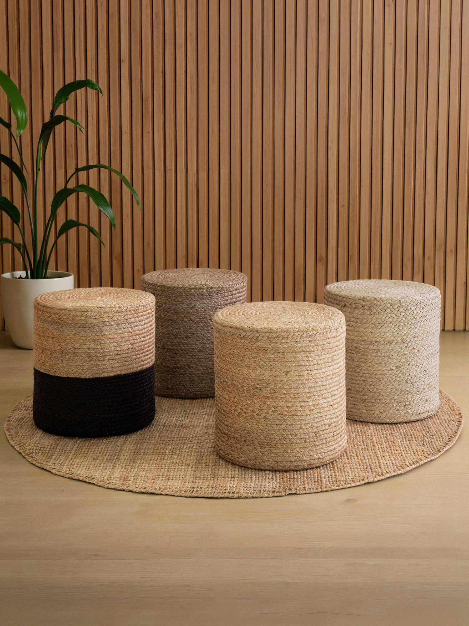 Sedací vak LOOMA POUF 106234 Beige - 40x40 cm Hanse Home – obrázok 7