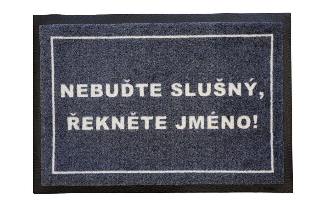 Slušná rohožka 40x60 cm - na von aj na doma, 40x60, šedá, GDmats